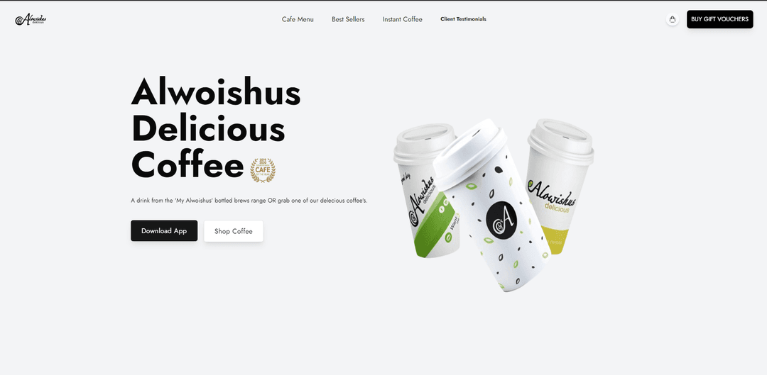 coffee website